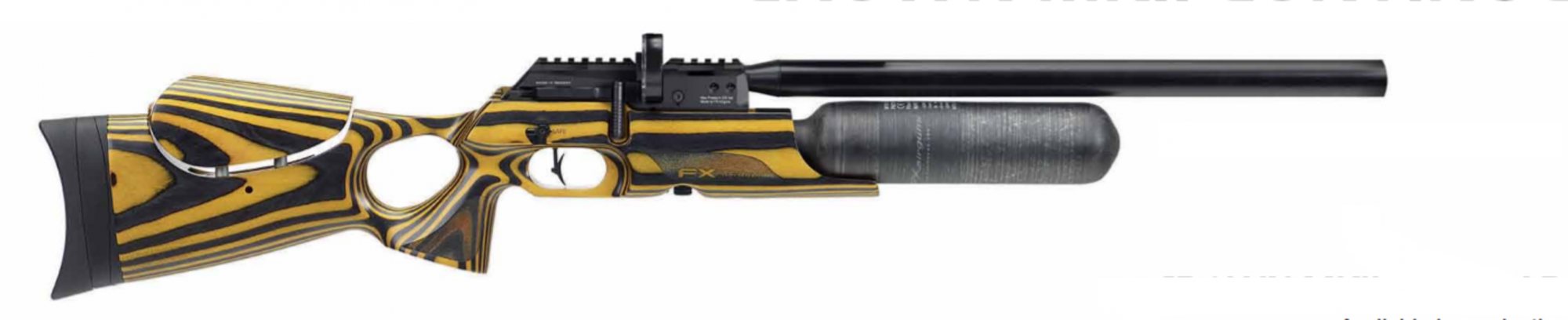 Fx Airguns Fx Crown Mkii Standard Laminate Yellow Pcp Air Rifle Rifleman Firearms 1207